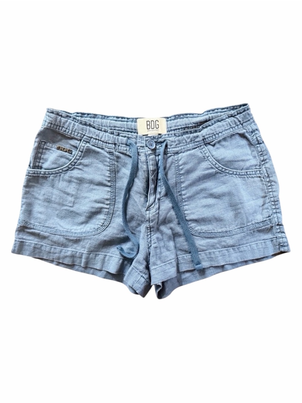 BDG Light Blue Cargo Shorts